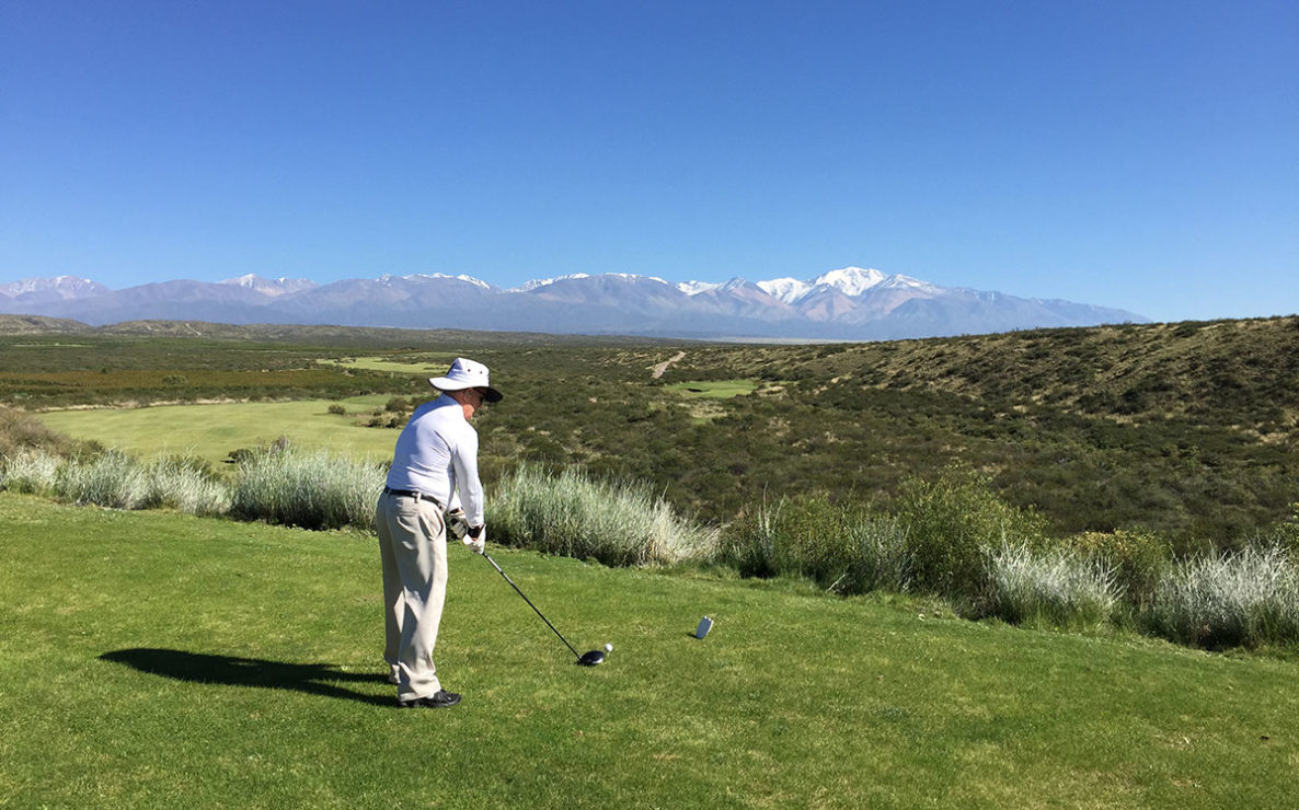 Golfing in Mendoza