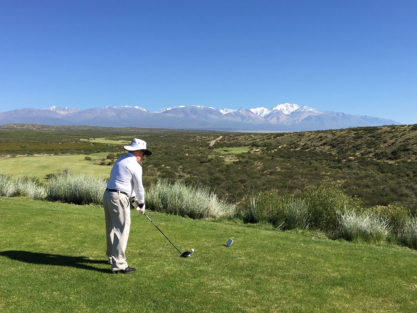 Golfing in Mendoza