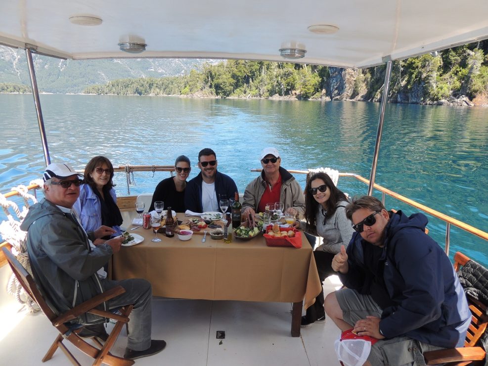 Lunch on Boat
