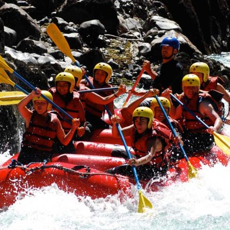 Thrills, spills and white water rafting