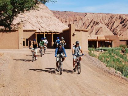 Biking in Atacama