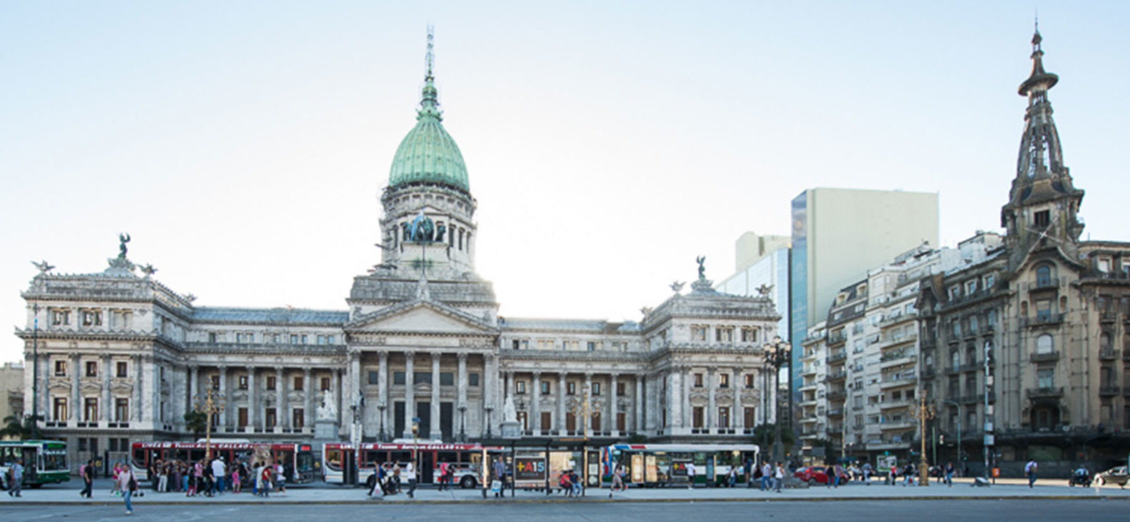 National Congress Building. Home to the Argentine national legislature.