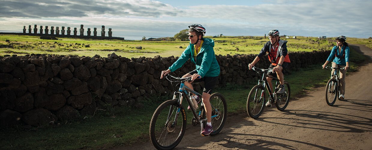 Biking in Easter Islad