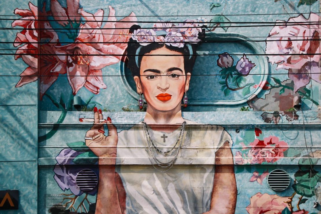 Frida Kahlo - Street Art in Buenos Aires